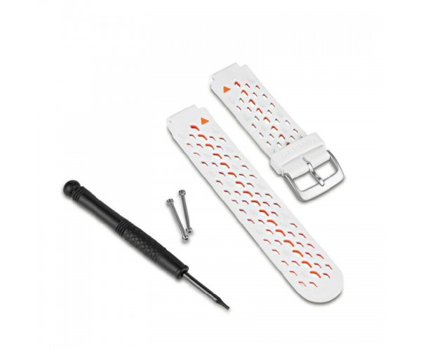 Garmin Forerunner 620 GPS Watch Strap - White/Orange kit